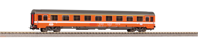 PIKO 58531 - H0 - Schnellzugwagen Eurofima 1. Kl. der SBB; Ep. IV